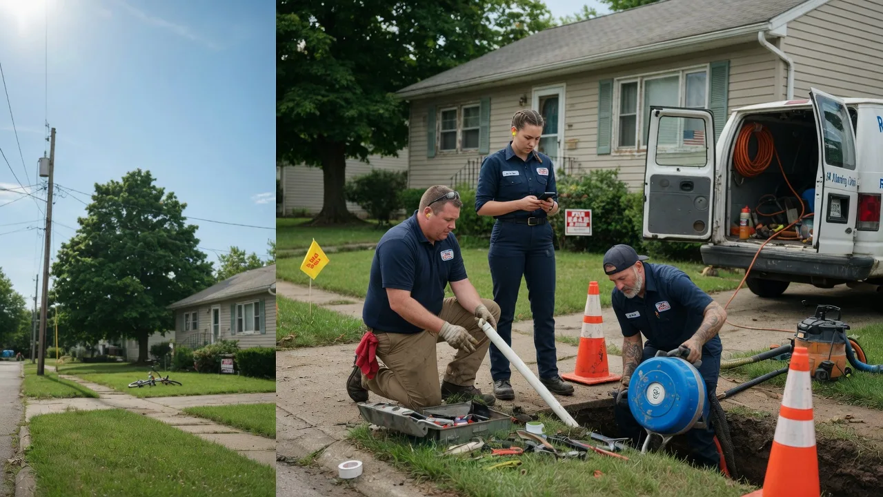 Sewer Line Repair in Armstrong, IL near me